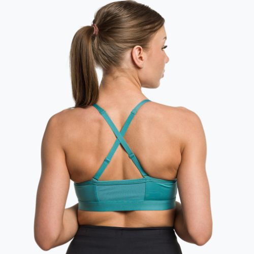 Gymshark Ruched Training Спортен сутиен fauna teal fitness