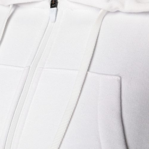 Дамски суитшърт за тренировки Gymshark KK Twins Zip Up Crop white