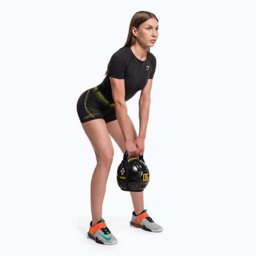 Дамска тренировъчна тениска Gymshark Vital Seamless black/marl