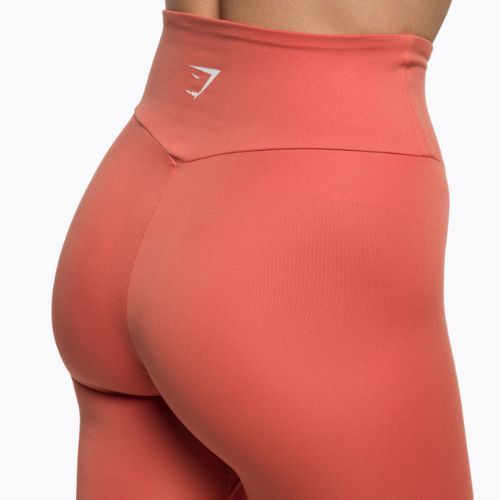 Дамски клинове за тренировки Gymshark 7/8 earth orange