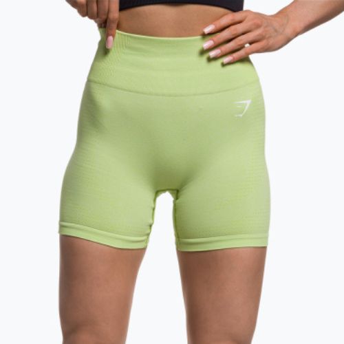 Дамски шорти за тренировка Gymshark Vital Seamless neon yellow