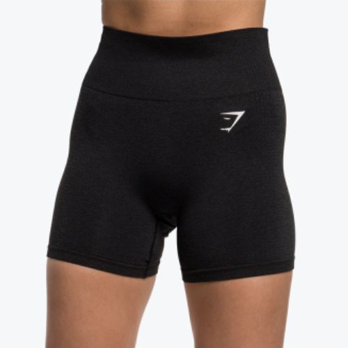 Дамски шорти за тренировка Gymshark Vital Seamless black marl
