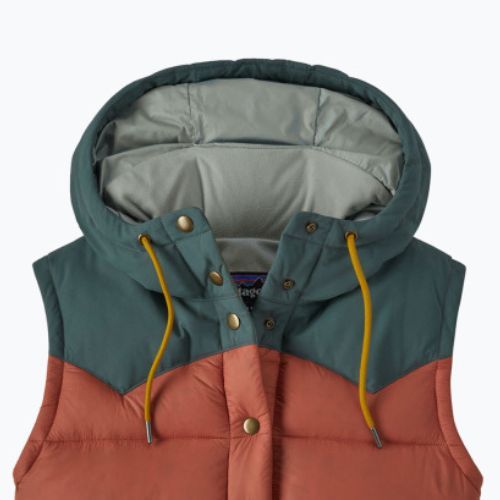 Patagonia дамски биви без ръкави с качулка burl red