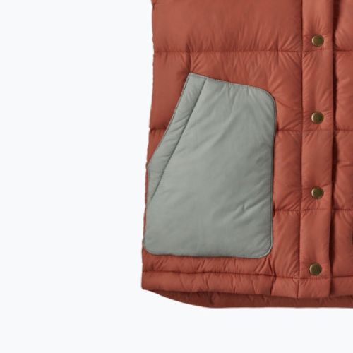 Patagonia дамски биви без ръкави с качулка burl red