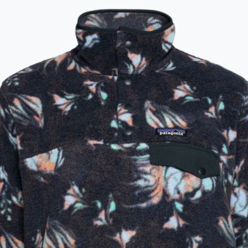 Дамски поларен суитшърт Patagonia LW Synch Snap-T P/O swirl floral/pitch blue