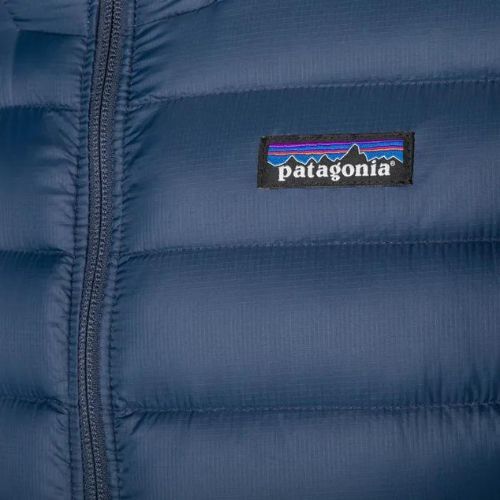 Мъжко пухено яке Patagonia Down Sweater Hoody new navy