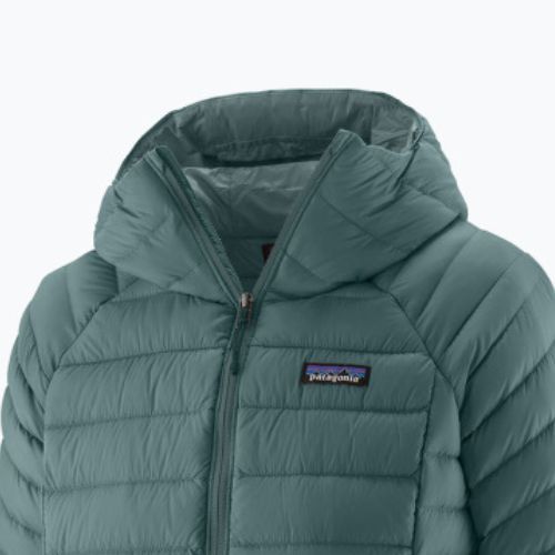 Дамско пухено яке Patagonia Down Sweater Hoody nouveau green