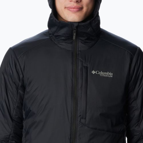 Columbia Silver Leaf Stretch Insulated мъжко пухено яке черно