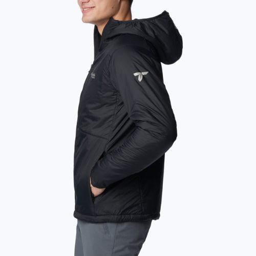 Columbia Silver Leaf Stretch Insulated мъжко пухено яке черно