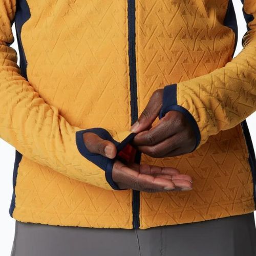 Columbia Titan Pass 3.0 Hooded raw honey/collegiate navy мъжки потник за трекинг