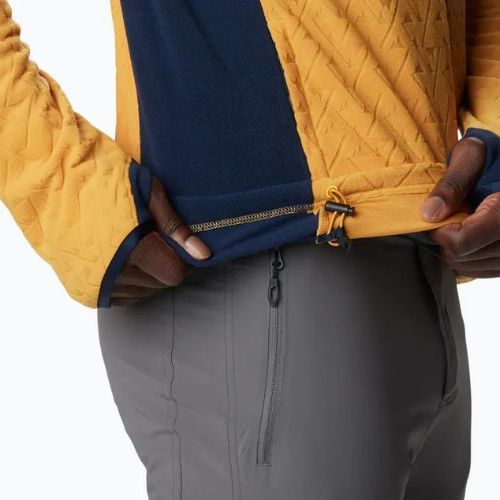 Columbia Titan Pass 3.0 Hooded raw honey/collegiate navy мъжки потник за трекинг