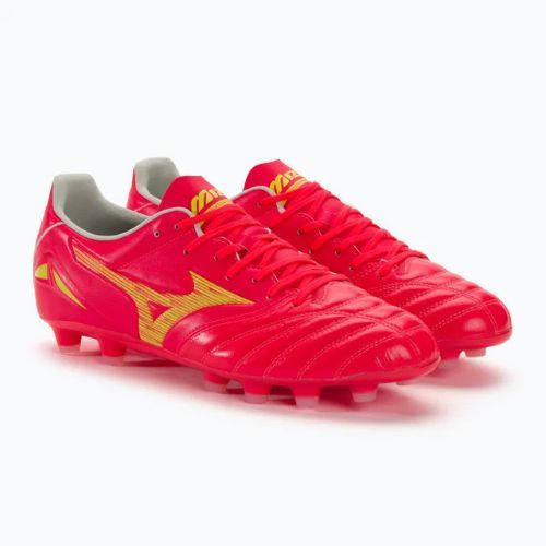 Mizuno Morelia Neo IV Pro MD мъжки футболни обувки flery coral2/ bolt2/ flery coral2
