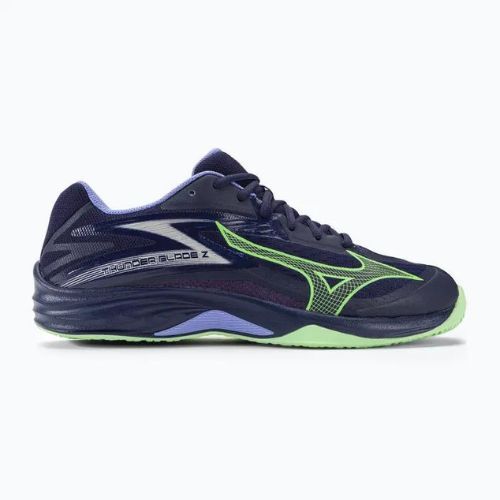 Мъжки обувки за волейбол Mizuno Thunder Blade Z evening blue/tech green/ olite