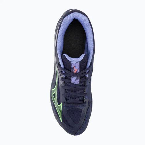 Мъжки обувки за волейбол Mizuno Thunder Blade Z evening blue/tech green/ olite