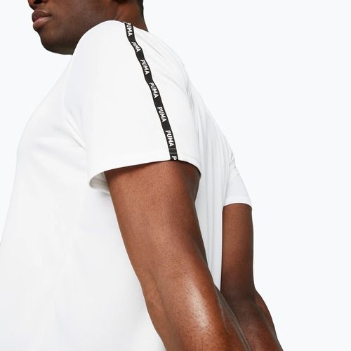 Мъжка тренировъчна тениска PUMA Essentials Taped puma white