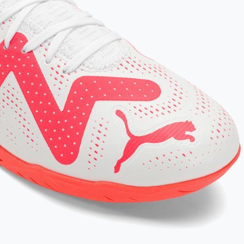 PUMA Future Play IT мъжки футболни обувки puma white/fire orchid