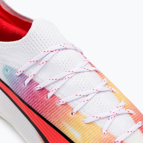 PUMA Ultra Ultimate FG/AG мъжки футболни обувки puma white/pum black/fire orchid