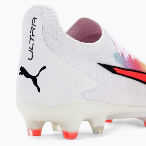 PUMA Ultra Ultimate FG/AG мъжки футболни обувки puma white/pum black/fire orchid