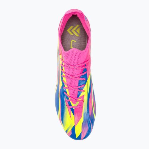 Мъжки футболни обувки PUMA Ultra Ultimate Energy FG/AG luminous pink/ultra blue/yellow alert