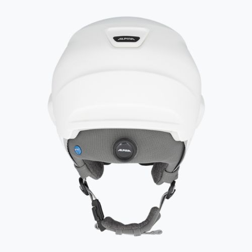 Ски каска Alpina Oro QV Mips бял мат/водно розово