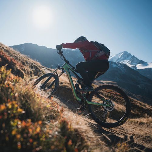 Електрически велосипед Orbea Rise M-LTD 42V 360Wh 2023 chameleon goblin green/black