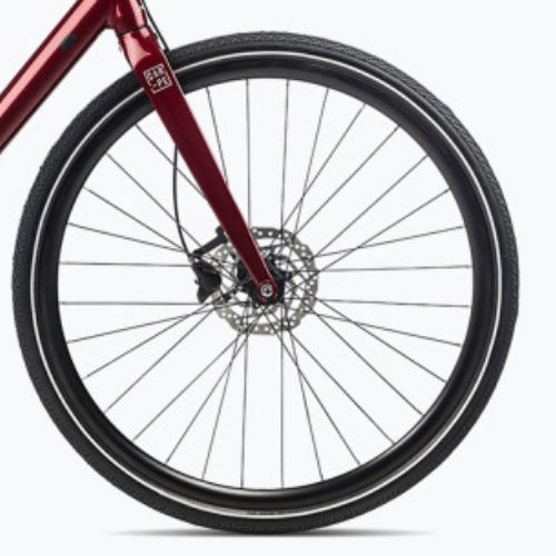 Orbea Carpe 20 2023 металик тъмночервен градски велосипед