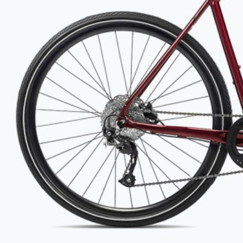 Orbea Carpe 20 2023 металик тъмночервен градски велосипед