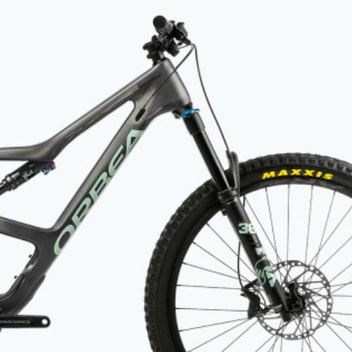 Orbea Occam M30 LT 2023 безкрайно зелен карбонов изглед планински велосипед