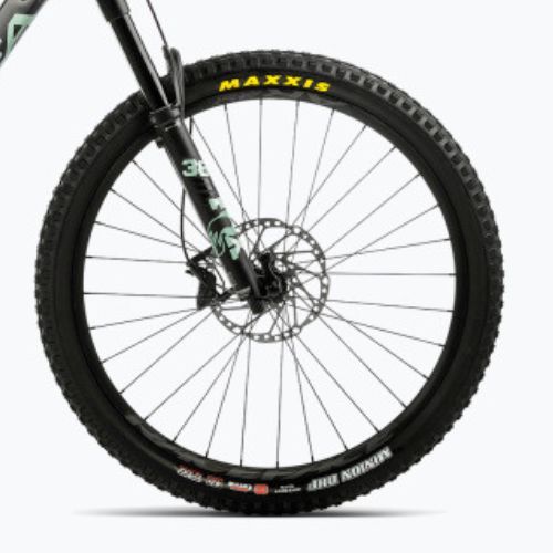 Orbea Occam M30 LT 2023 безкрайно зелен карбонов изглед планински велосипед