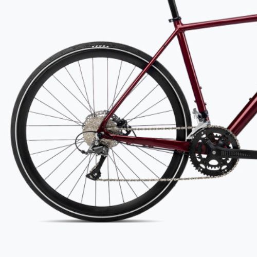 Градски велосипед Orbea Vector 30 2023 металик тъмночервен