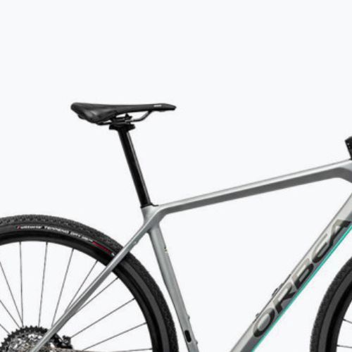 Orbea Terra M31e Team 1X 2023 камък сребро/ледено зелено велосипед за чакъл