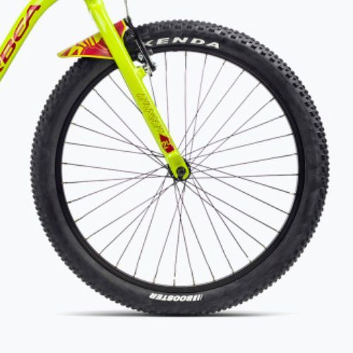 Детски велосипед Orbea MX 24 Team 2023 лайм зелено/червена диня