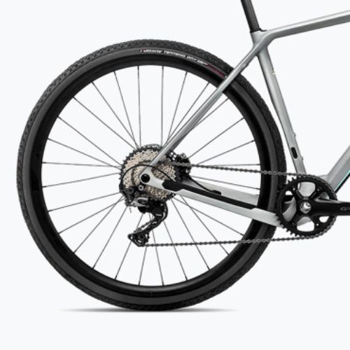 Велосипед за чакъл Orbea Terra M30 Team 1X 2023 сребрист/зелен