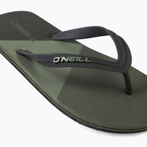 Мъжки джапанки O'Neill Profile Color Block deep lichen green