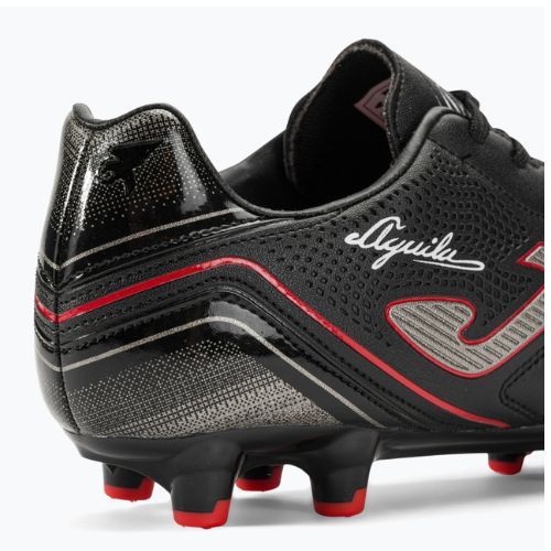 Мъжки футболни обувки Joma Aguila FG black/red