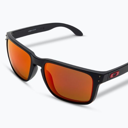 Слънчеви очила Oakley Holbrook XL matte black/prizm ruby