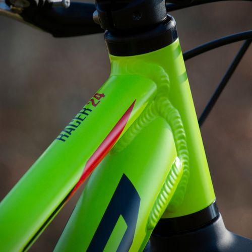 Детски велосипед Superior RACER XC 24 матов лайм/черен/червен