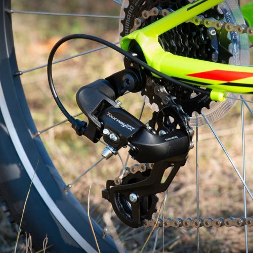 Детски велосипед Superior RACER XC 24 матов лайм/черен/червен