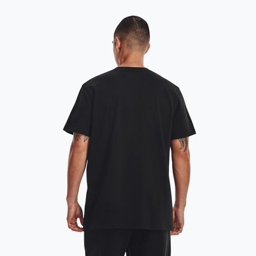 Мъжка тениска Under Armour Logo Emb Heavyweight black/white