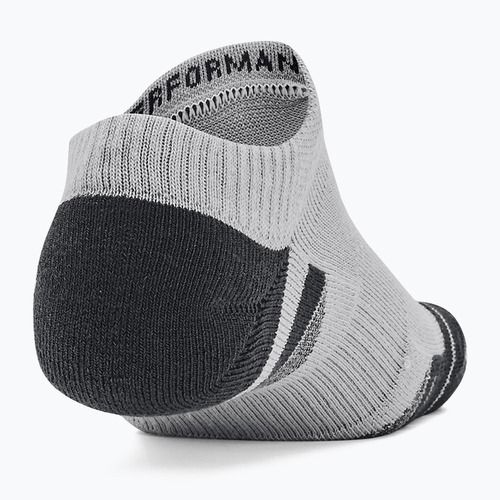 Чорапи Under Armour Performance Tech 3pk NS mod gray/white/jet gray