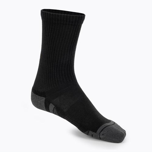 Under Armour Performance Tech 3 бр. чорапи за екипаж черно/черно/сиво