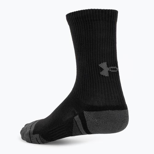 Under Armour Performance Tech 3 бр. чорапи за екипаж черно/черно/сиво