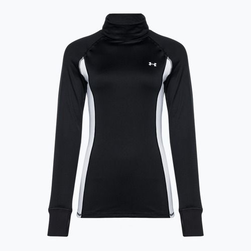 Дамски суитшърт Under Armour Train CW Funnel Neck черен/лимонено жълт/бял