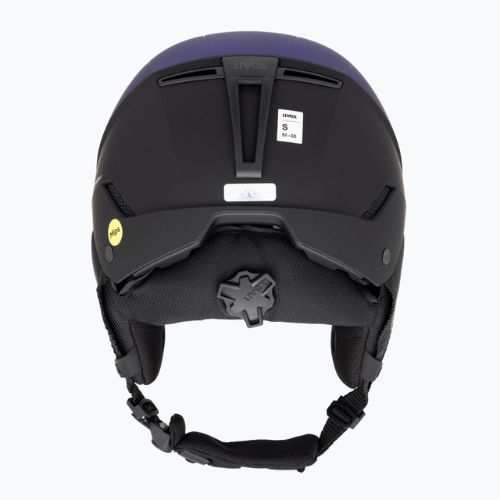 Ски каска UVEX Stance Mips purple bash/black matt