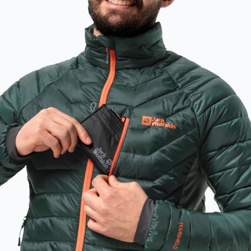 Мъжко пухено яке Jack Wolfskin Routeburn Pro Ins black olive