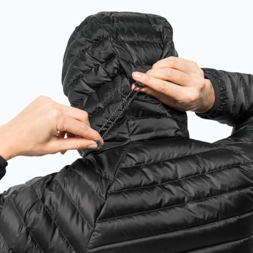 Jack Wolfskin дамско пухено яке Passamani Down Hoody black