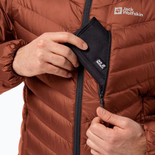 Jack Wolfskin мъжки пухени якета Passamani Down Hoody carmine