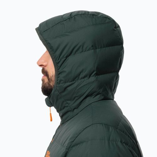 Мъжки Jack Wolfskin Ather Down Hoody Dragon Fire дъждобран