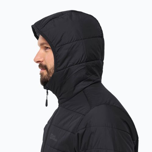 Jack Wolfskin мъжки пухени якета Lapawa Ins Hoody black