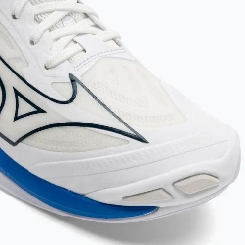 Мъжки обувки за волейбол Mizuno Wave Lightning Z7 undyed white/moonlit ocean/peace blue